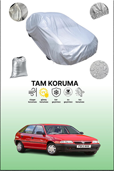 dokaca غطاء سيارة رمادي متوافق مع فوكسهول أسترا Mk 3، غطاء سيارة، غطاء واقي