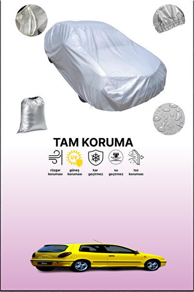 dokaca غطاء سيارة رمادي متوافق مع فيات برافا 1995 - 2001، غطاء سيارة، غطاء واقي