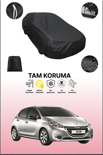 dokaca غطاء سيارة متوافق مع بيجو 208 ذات 5 أبواب من 2015 إلى 2019، غطاء واقي،...
