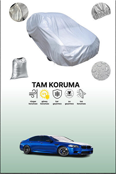 dokaca غطاء سيارة رمادي متوافق مع بي إم دبليو الفئة الخامسة (F10) 2009 - 2013، غطاء سيارة، غطاء واقي