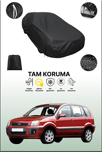 dokaca غطاء سيارة متوافق مع فورد فيوجن باللون الأسود، غطاء واقي، غطاء سيارة