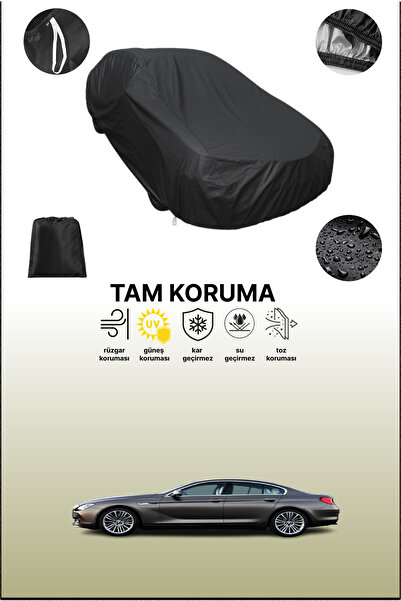 dokaca غطاء سيارة متوافق مع سيارة بي إم دبليو 6 سيريز جران كوبيه (F06) 2012 - 2015، غطاء واقي، غطاء سيارة