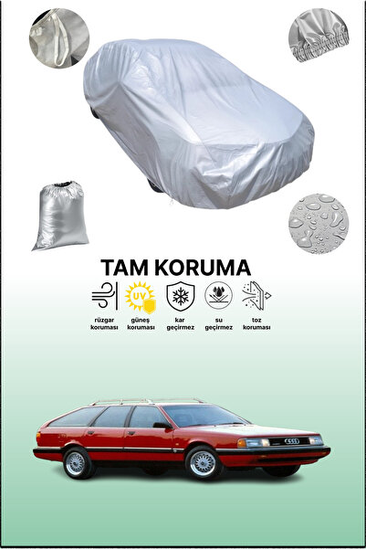 dokaca غطاء سيارة رمادي متوافق مع أودي 200 أفانت، غطاء سيارة، غطاء واقي