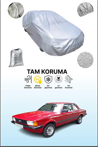 dokaca غطاء سيارة رمادي متوافق مع فورد تاونوس، غطاء سيارة، غطاء واقي