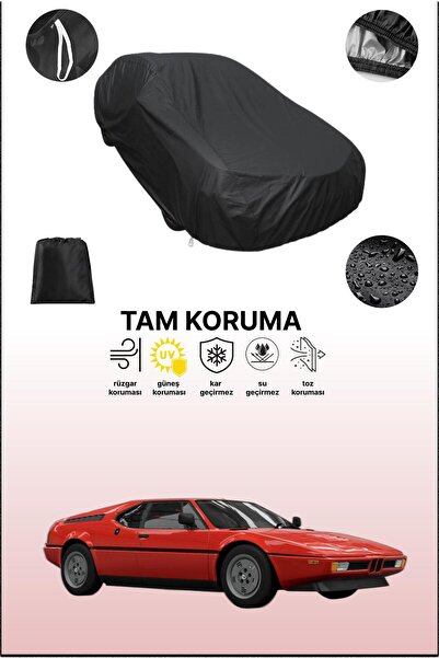 dokaca غطاء سيارة أسود متوافق مع بي إم دبليو إم 1، غطاء واقي، غطاء سيارة