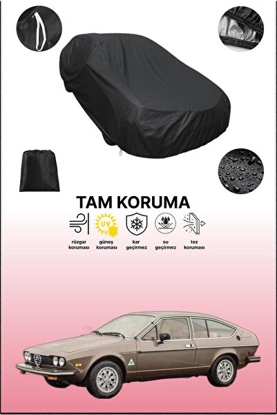 dokaca غطاء سيارة متوافق مع سيارة ألفا روميو ألفيتا جي تي 1974 - 1980، غطاء ح...