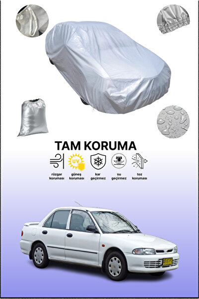 dokaca غطاء سيارة متوافق مع ميتسوبيشي لانسر V باللون الرمادي، غطاء سيارة، غطاء واقي