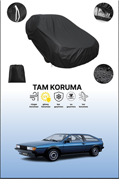 dokaca غطاء سيارة متوافق مع فولكس فاجن سيروكو 1981 - 1991، أسود اللون، غطاء و...