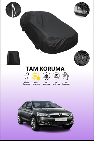 dokaca غطاء سيارة متوافق مع سيتروين سي-إليزيه 2013 - 2021، غطاء واقي، غطاء سي...
