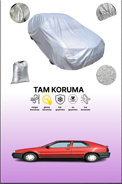 dokaca غطاء سيارة رمادي متوافق مع رينو 19 ثلاثي الأبواب 1992 - 1995، غطاء سيا...