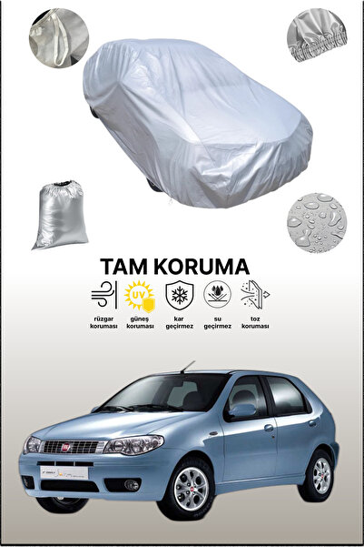 dokaca Gri Fiat Palio Uyumlu Oto Branda, Araba Brandası, Koruyucu Örtü