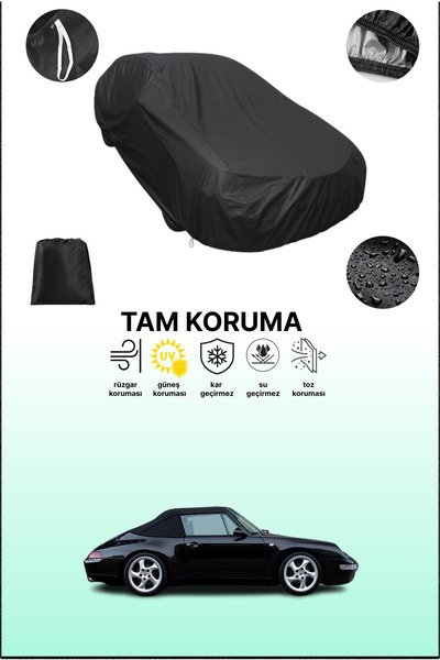 dokaca غطاء سيارة متوافق مع بورش 911 كابريوليه (993) 1994 - 1997، غطاء واقي، ...