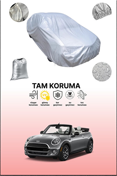 dokaca غطاء سيارة رمادي ميني كوبر كابريوليه 2018 - 2021 متوافق مع غطاء السيار...