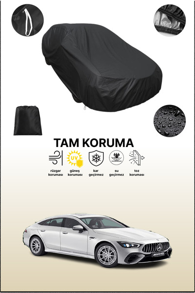dokaca غطاء سيارة متوافق مع سيارة مرسيدس-بنز AMG GT ذات الأربعة أبواب، غطاء و...