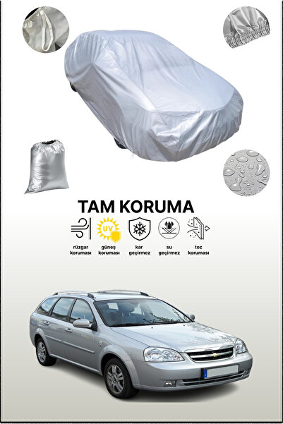 dokaca غطاء سيارة رمادي متوافق مع سيارة شيفروليه نوبيرا ستيشن واجن، غطاء سيار...