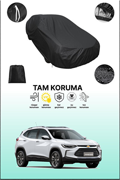 dokaca غطاء سيارة متوافق مع شيفروليه تراكر 2 باللون الأسود، غطاء واقي، غطاء س...