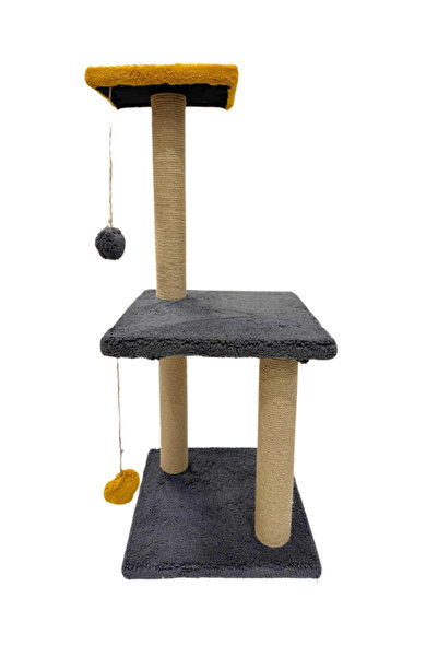 Komano Pontika Mega Size Cat Scratching Board Plush Textured Soft 3-Layered 86 cm Soft Loved Colors