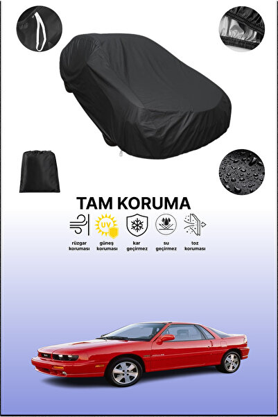 dokaca غطاء سيارة أسود متوافق مع إيسوزو إمبولس كوبيه، غطاء واقي، غطاء سيارة