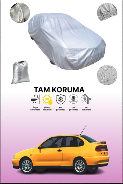 dokaca غطاء سيارة رمادي متوافق مع سيارة سيت كوردوبا إس إكس 1999 - 2003، غطاء ...