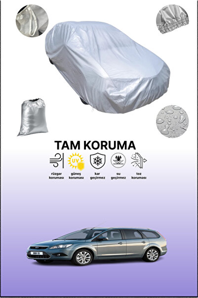 dokaca غطاء سيارة رمادي متوافق مع فورد فوكس واجن 2008 - 2010، غطاء سيارة، غطا...