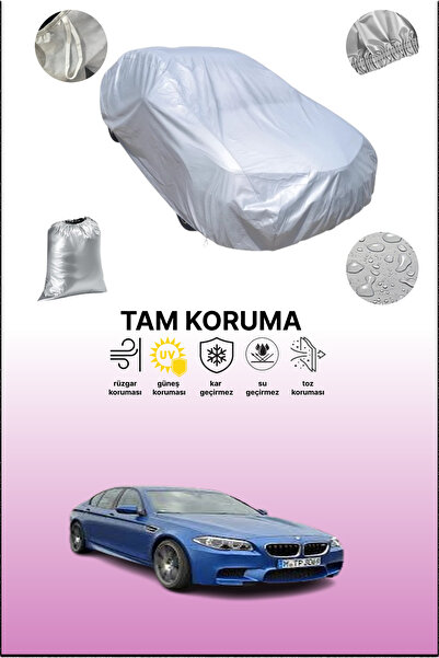 dokaca غطاء سيارة رمادي متوافق مع بي إم دبليو إم5 (إف10) إل سي آي 2013 - 2017، غطاء سيارة، غطاء واقي