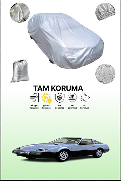 dokaca Gray Nissan 300 Zx Compatible Car Cover, Car Tarpaulin, Protective Cover