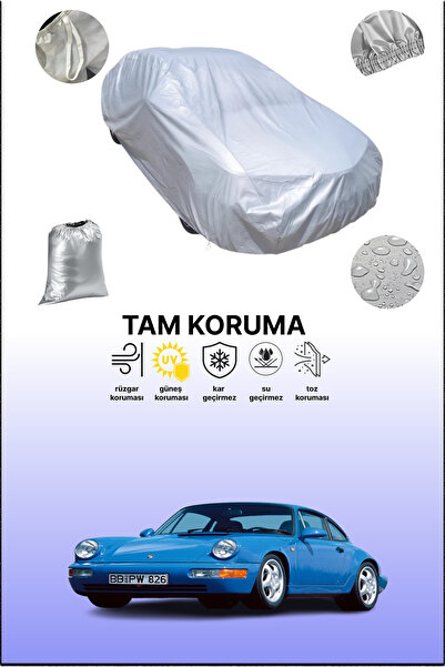 dokaca غطاء سيارة رمادي متوافق مع بورش 911 كاريرا آر إس (964) 1991 - 1992، غط...