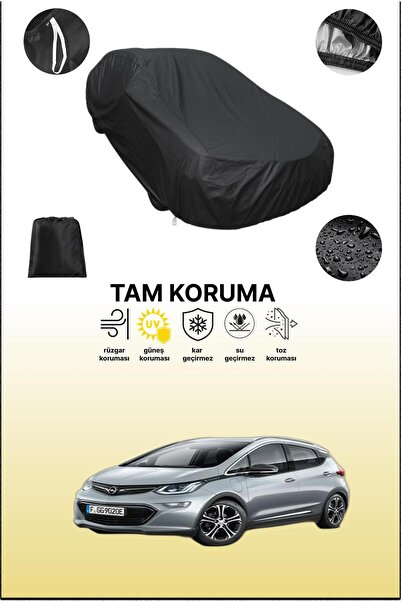 dokaca غطاء سيارة متوافق مع أوبل أمبيرا-إي باللون الأسود، غطاء واقي، غطاء سيارة