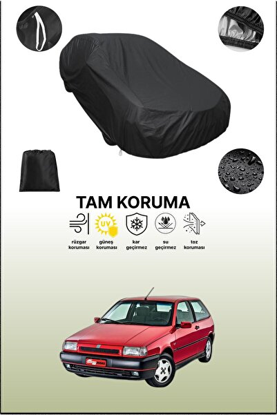 dokaca غطاء سيارة أسود متوافق مع فيات تيبو، غطاء واقي، غطاء سيارة