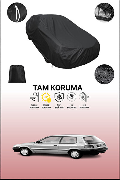 dokaca غطاء سيارة متوافق مع تويوتا كورولا سوداء ذات 3 أبواب موديلات 1987 - 19...
