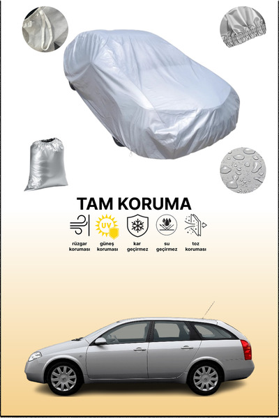 dokaca غطاء سيارة رمادي متوافق مع نيسان بريميرا واجن، غطاء سيارة، غطاء واقي