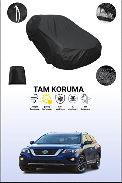dokaca غطاء سيارة أسود متوافق مع نيسان باثفايندر 4، غطاء واقي، غطاء سيارة