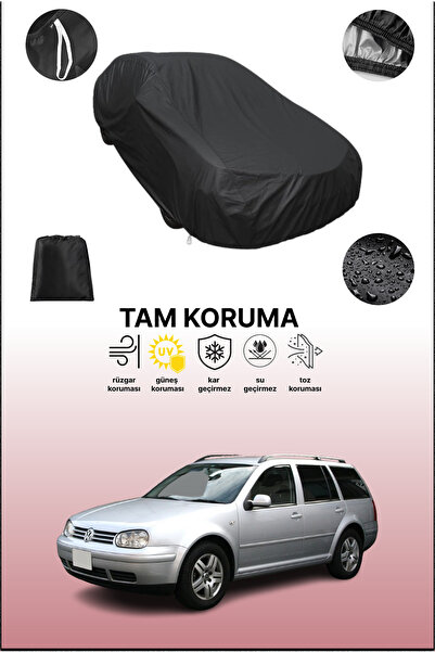 dokaca غطاء سيارة متوافق مع فولكس فاجن جولف الرابعة (1999 - 2006) باللون الأس...