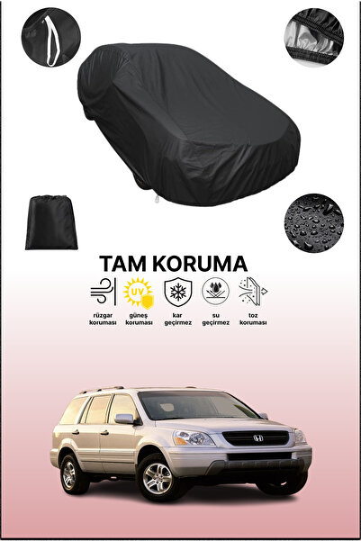 dokaca غطاء سيارة متوافق مع هوندا بايلوت 1 باللون الأسود، غطاء واقي، غطاء سيارة
