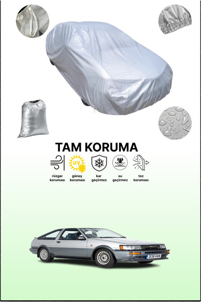 dokaca غطاء سيارة تويوتا كورولا كوبيه 5 رمادي اللون، غطاء سيارة، غطاء واقي