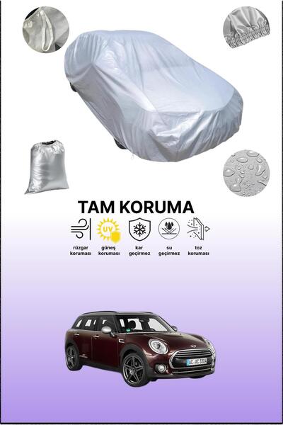 dokaca غطاء سيارة ميني كوبر كلوبمان باللون الرمادي، غطاء سيارة، غطاء واقي