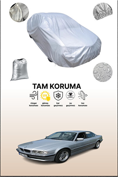 dokaca غطاء سيارة رمادي متوافق مع بي إم دبليو L7 (E38) 1997 - 2001، غطاء سيارة، غطاء واقي