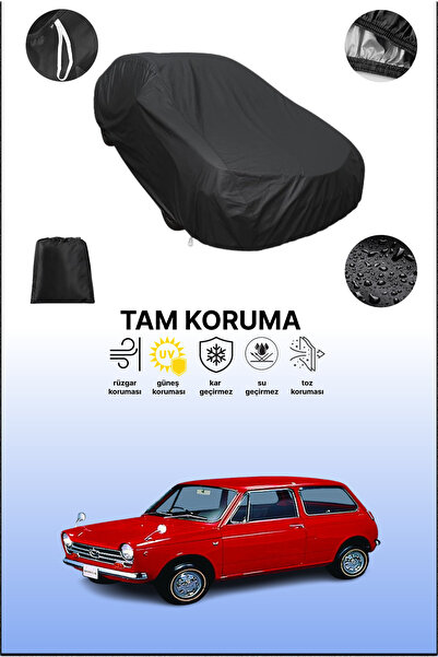 dokaca Black Honda N360 1967 - 1972 Compatible Car Tarpaulin, Protective Cove...