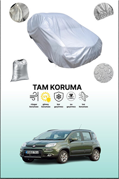 dokaca غطاء سيارة رمادي متوافق مع فيات باندا 4x4 2012 - 2021، غطاء سيارة، غطا...