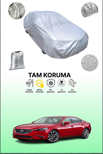 dokaca غطاء سيارة رمادي متوافق مع مازدا 6 / أتينزا سيدان 2015 - 2018، غطاء سي...