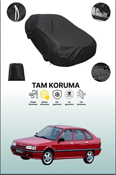 dokaca غطاء سيارة متوافق مع سيارة رينو 21 هاتشباك باللون الأسود، غطاء حماية، ...