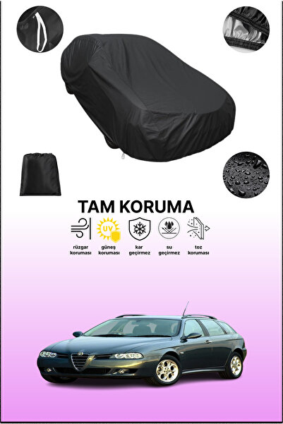 dokaca غطاء سيارة متوافق مع سيارة ألفا روميو 156 سبورت واجن 2003 - 2005، غطاء...