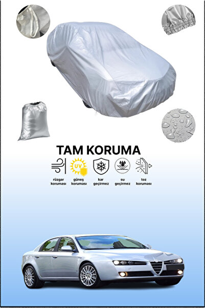 dokaca غطاء سيارة رمادي متوافق مع ألفا روميو 159 2005 - 2011، غطاء سيارة، غطا...