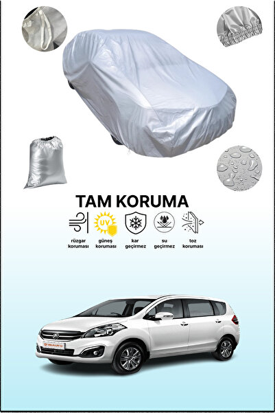 dokaca غطاء سيارة رمادي متوافق مع بروتون إرتيجا، غطاء سيارة، غطاء واقي