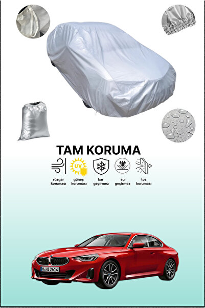 dokaca غطاء سيارة رمادي متوافق مع سيارة بي إم دبليو 2 سيريز كوبيه، غطاء سيارة...