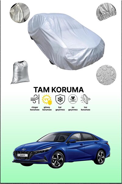 dokaca غطاء سيارة رمادي متوافق مع هيونداي أفانتي، غطاء سيارة، غطاء واقي