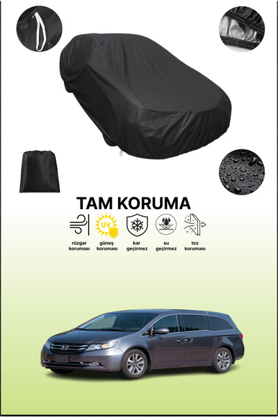 dokaca غطاء سيارة متوافق مع هوندا أوديسي 2011 - 2017 باللون الأسود، غطاء واقي...