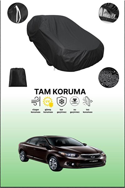 dokaca Black Renault Samsung Sm3 2 Compatible Car Cover, Protective Cover, Au...