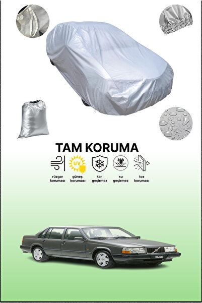 dokaca Gray Volvo 940 1990 - 1997 Compatible Auto Tarpaulin, Car Tarpaulin, P...