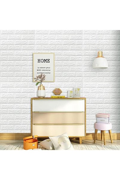 Renkli Duvarlar Zemin Göstermez Plus Panel 70x77cm Arkası Folyolu Sticker Yapışkanlı Silinebilir Duvar Sticker